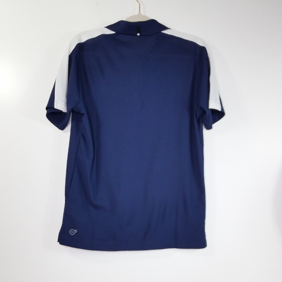 Puma Navy Blue Short Sleeve Golf Polo Shirt Size Small - Picture 8 of 9